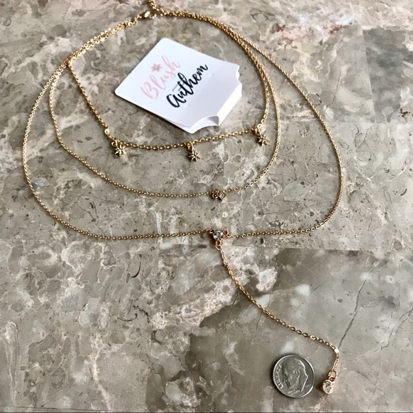 3/$25⚡️bohemian star 3 layer w/ tassel necklace - Picture 6 of 6